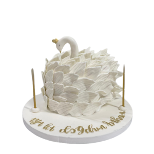 Kuğu Detay Doğum Günü Pastası